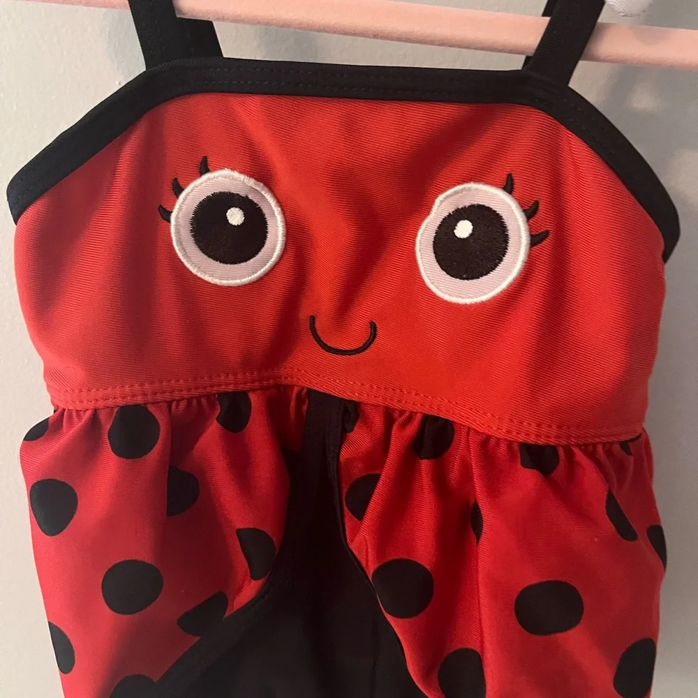Adorable ladybug swimsuit